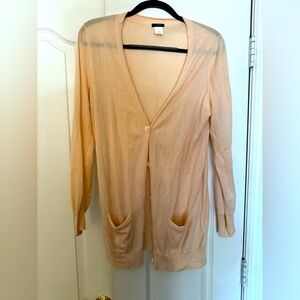 Peach Cardigan from Jcrew